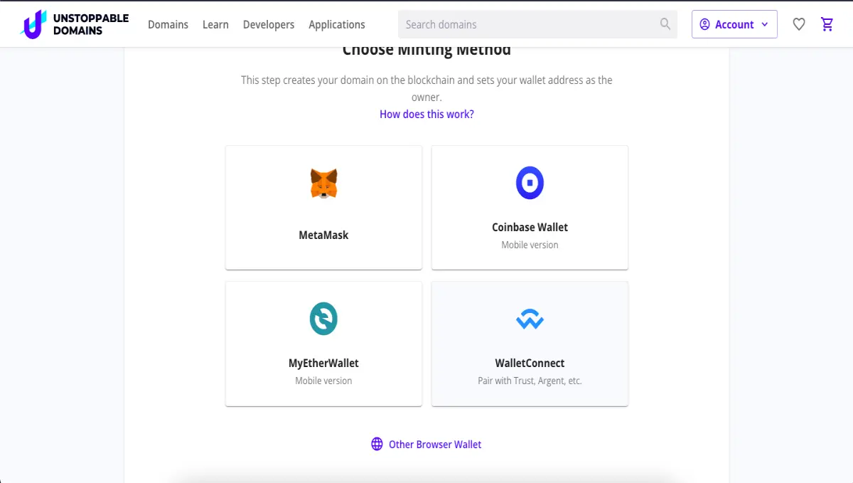 unstoppable domains