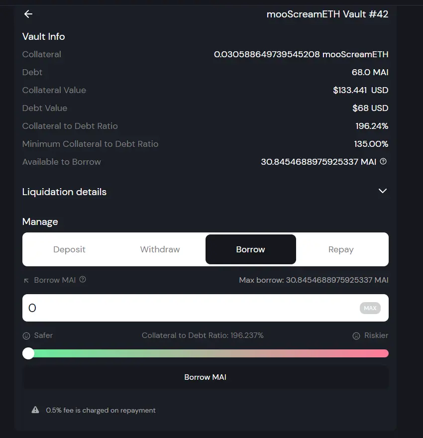 Qi Dao borrow page