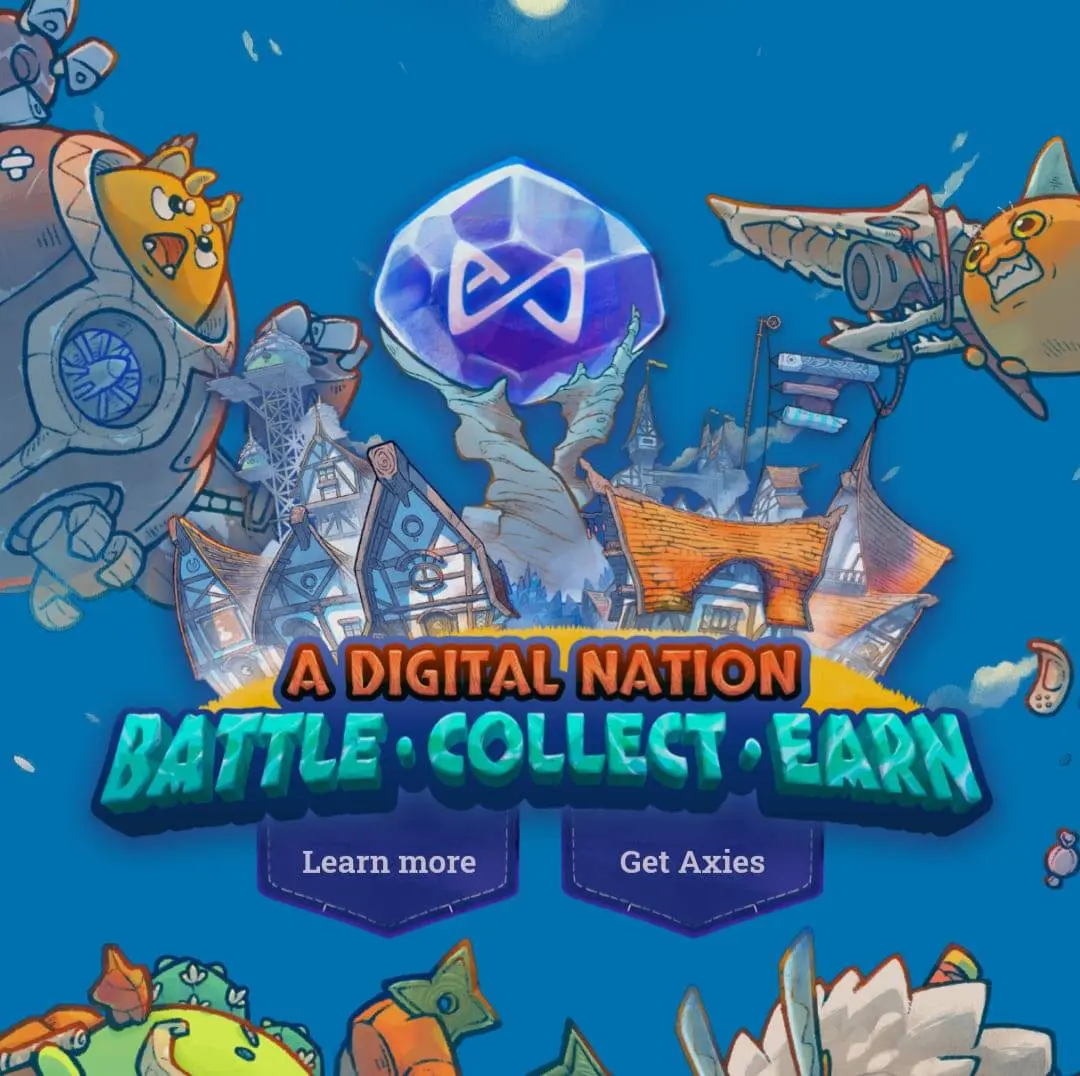 Axie Infinity Home Page
