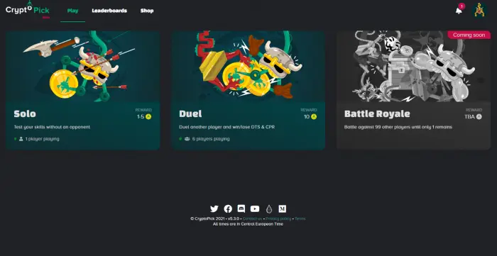 New game mode visuals