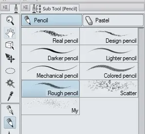 Rough Pencil