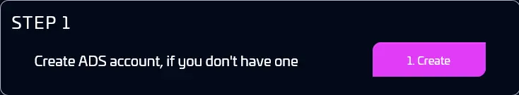 Adshares Step 1