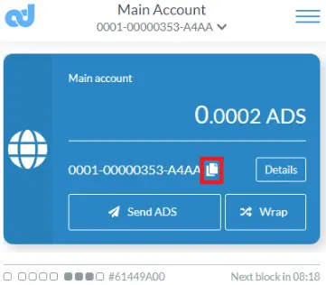 Wallet Adshares