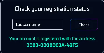 tu cuenta ha sido registrada