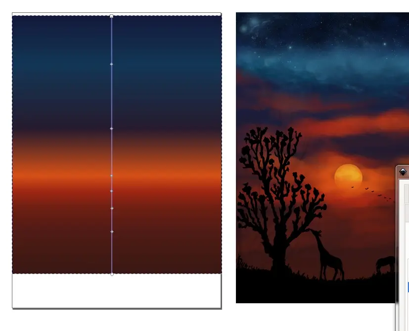 Colorful sky