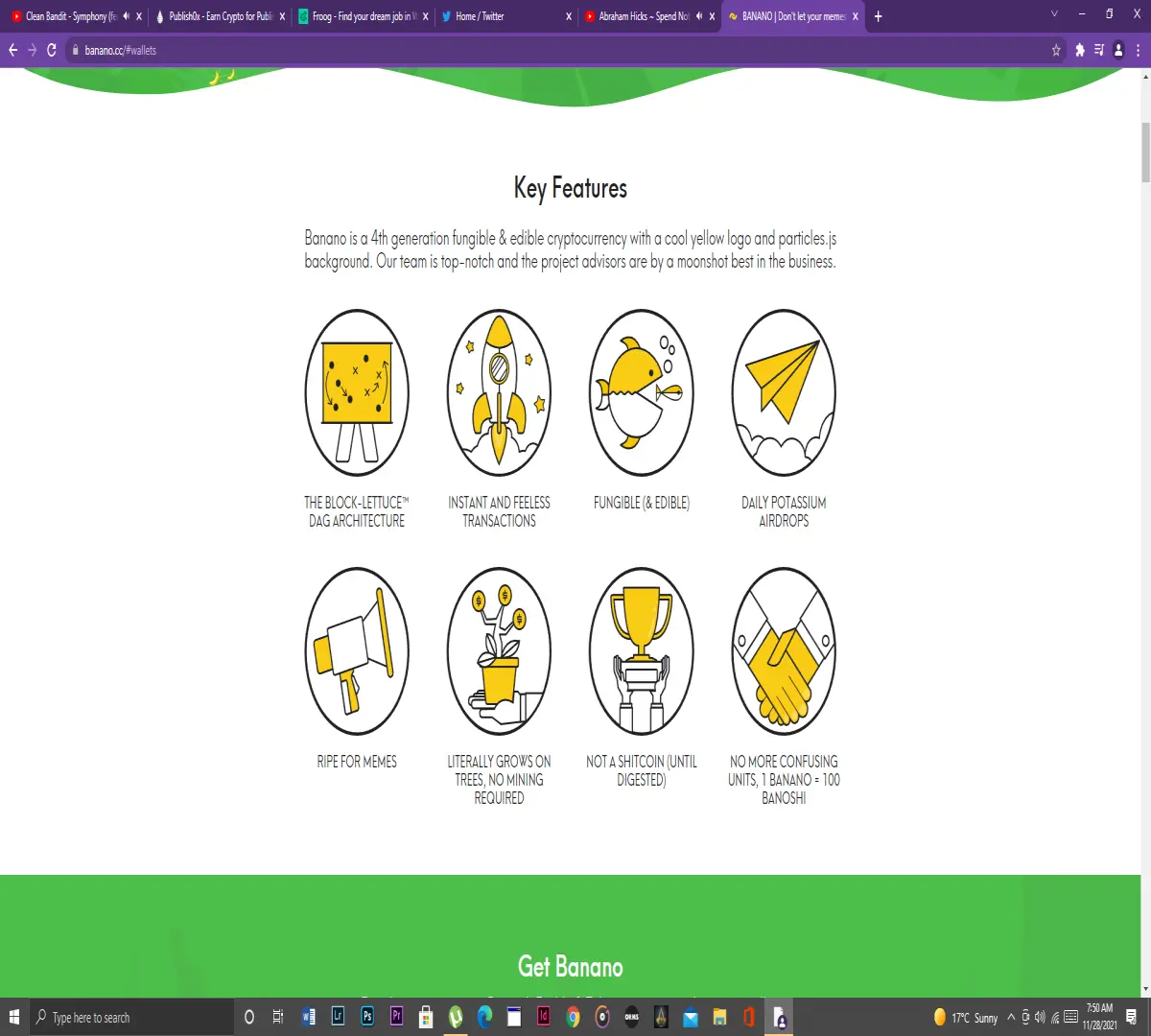 https://banano.cc/#faucets