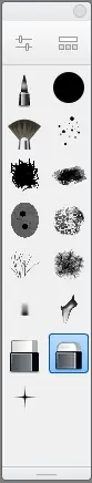 My brush set