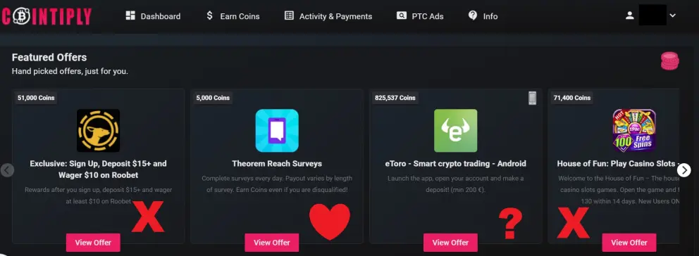Cointiply Featured