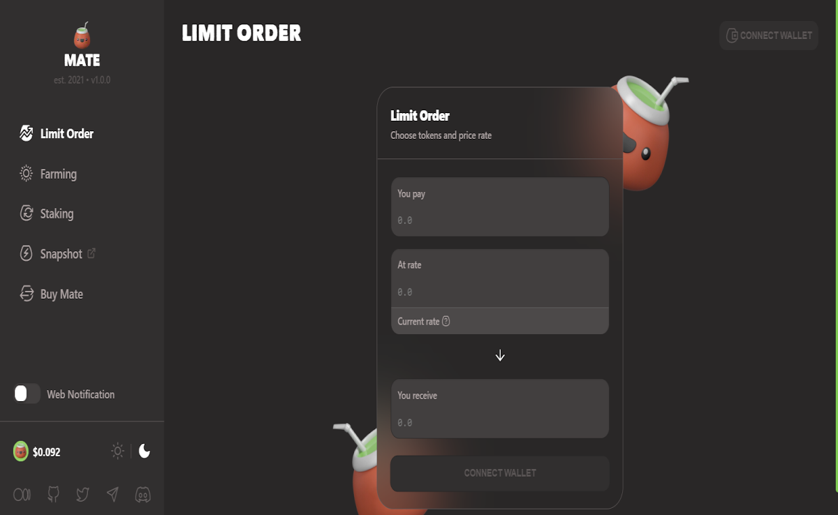 Mate-limit-order
