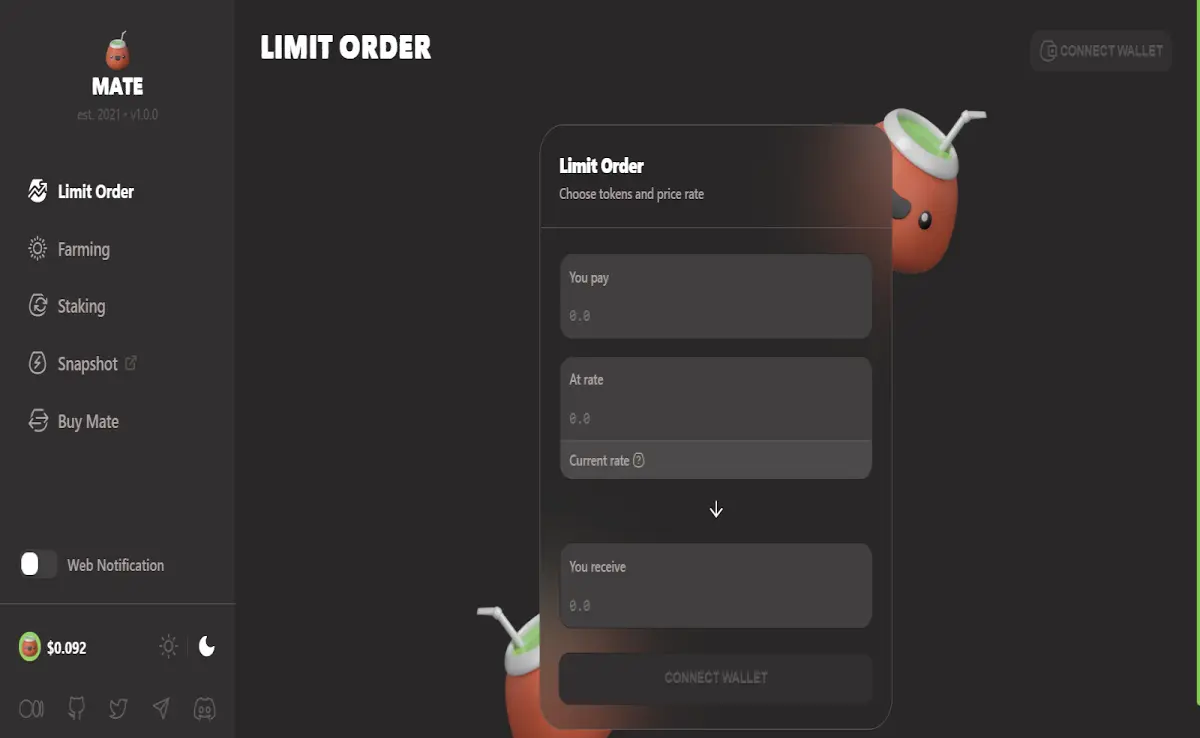 Mate-limit-order