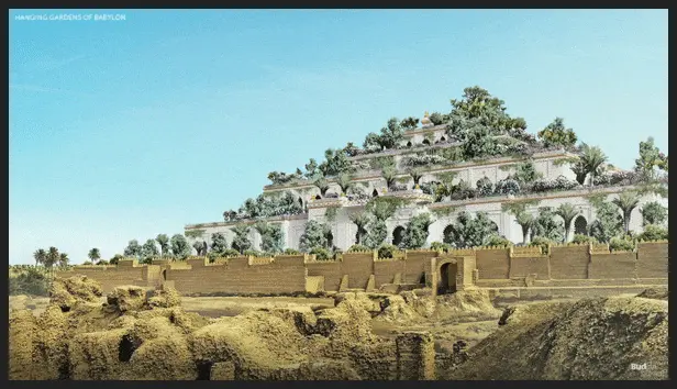 The Hanging Gardens of Babylon, Bagdad, Iraq