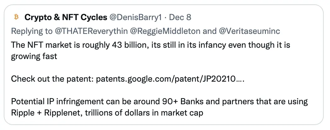 VERI Ripple?