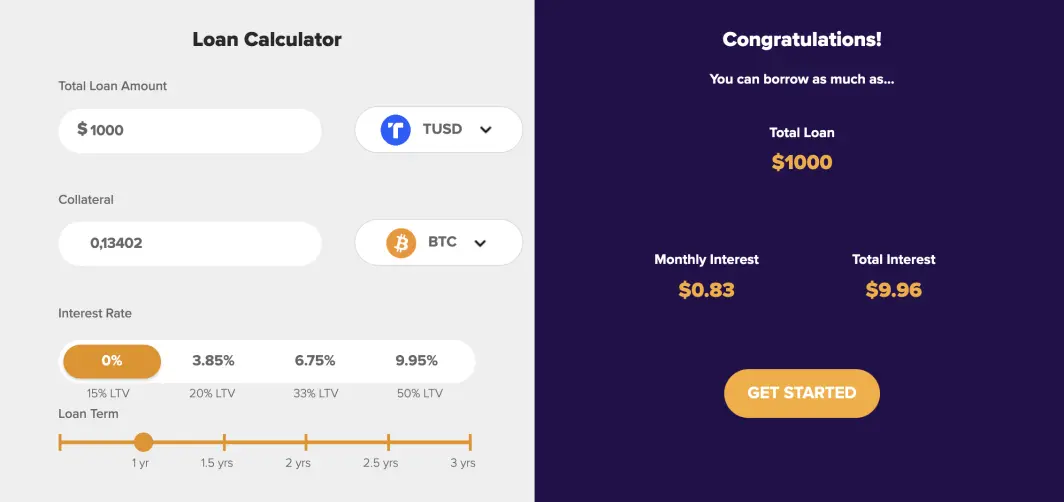 Abra crypto loan