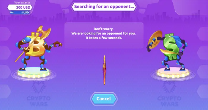 Crypto Battles Gameplay