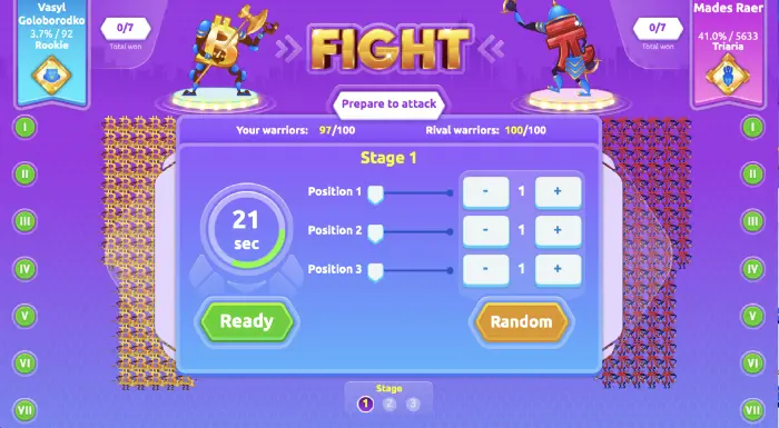 Crypto Battles Gameplay