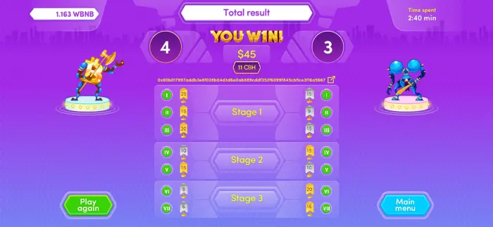 Crypto Battles Gameplay