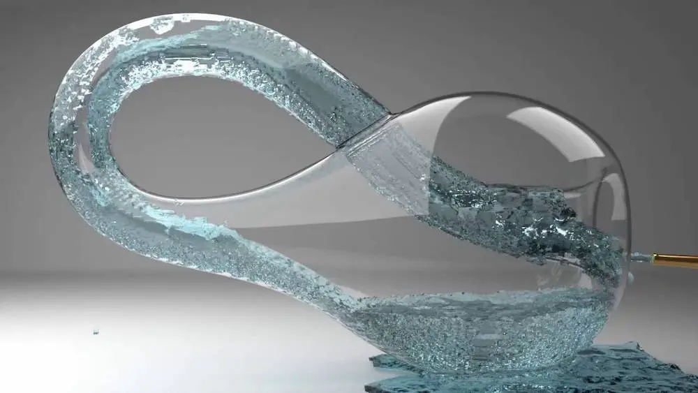 gabe2252 on YouTube Klein Bottle Fluid Simulation