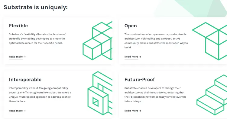 Substrate features