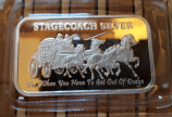 Stagecoach Silver One Ounce bar
