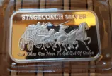 Stagecoach Silver One Ounce bar