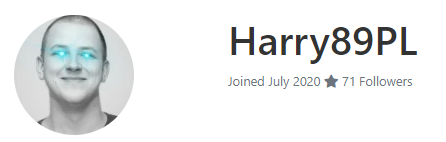 followers counter 71 since July 2020