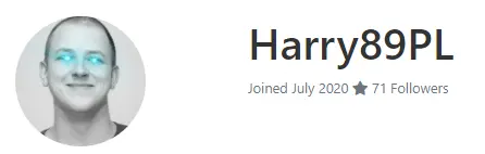 followers counter 71 since July 2020