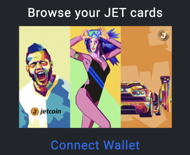 View your JET NFTs