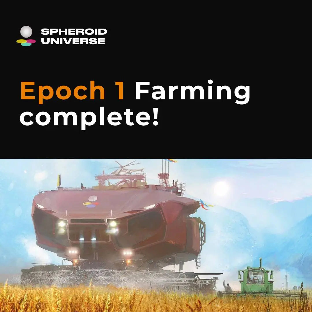 EPOCA 1 DE FARMING COMPLETADA!