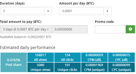 mellow example stats in single campaing