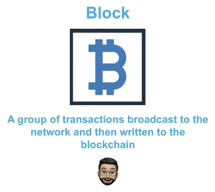 Blockchain Glossary - Block
