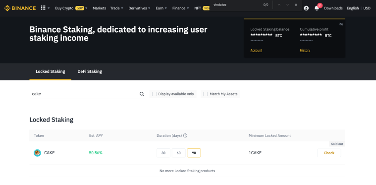 90 Day Staking