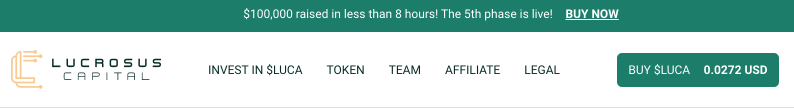 100k raised