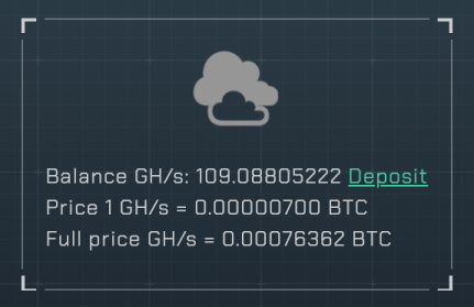 Mining rate