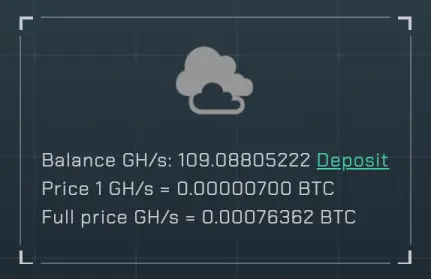 Mining rate
