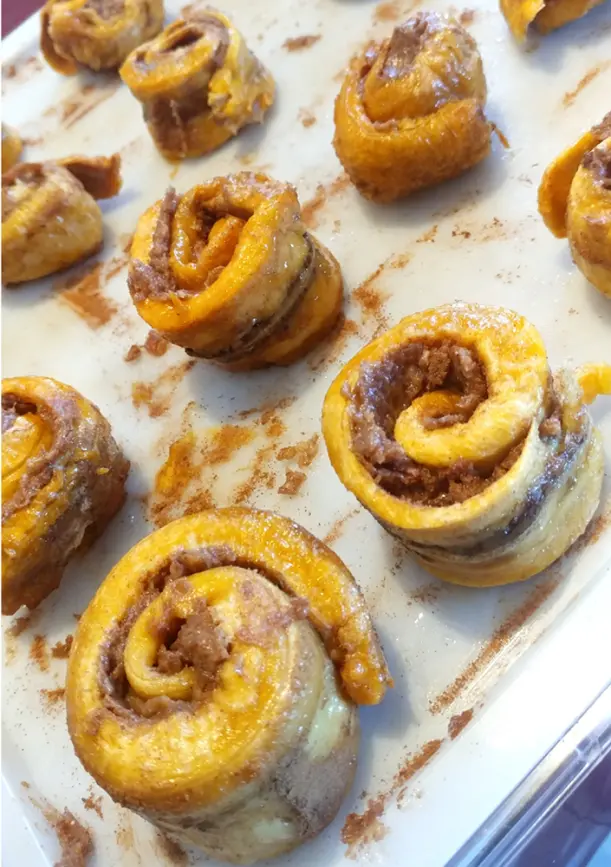 cinnamon rolls - healthy