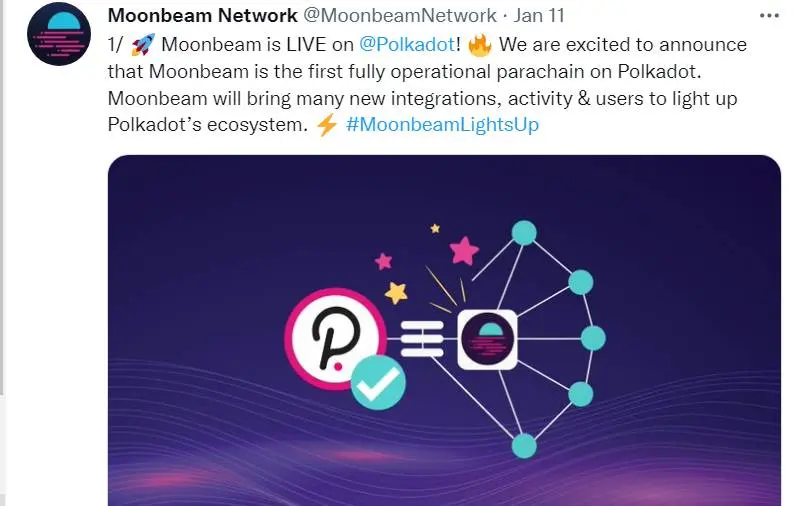 dapps, blockchain, defi, polkadot, moonbeam