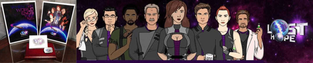 Twitch Pixel Studios presents: Lost Hope Animated Sci-Fi Comedy