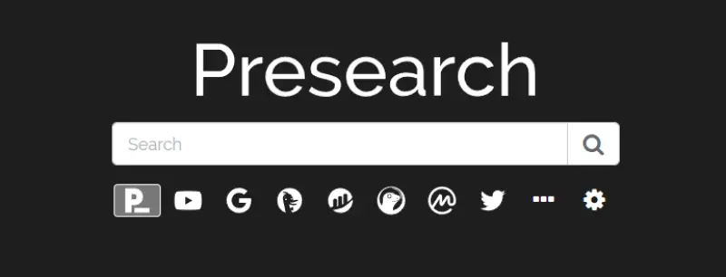 Presearch allows users to earn crypto for daily searches you already perform.