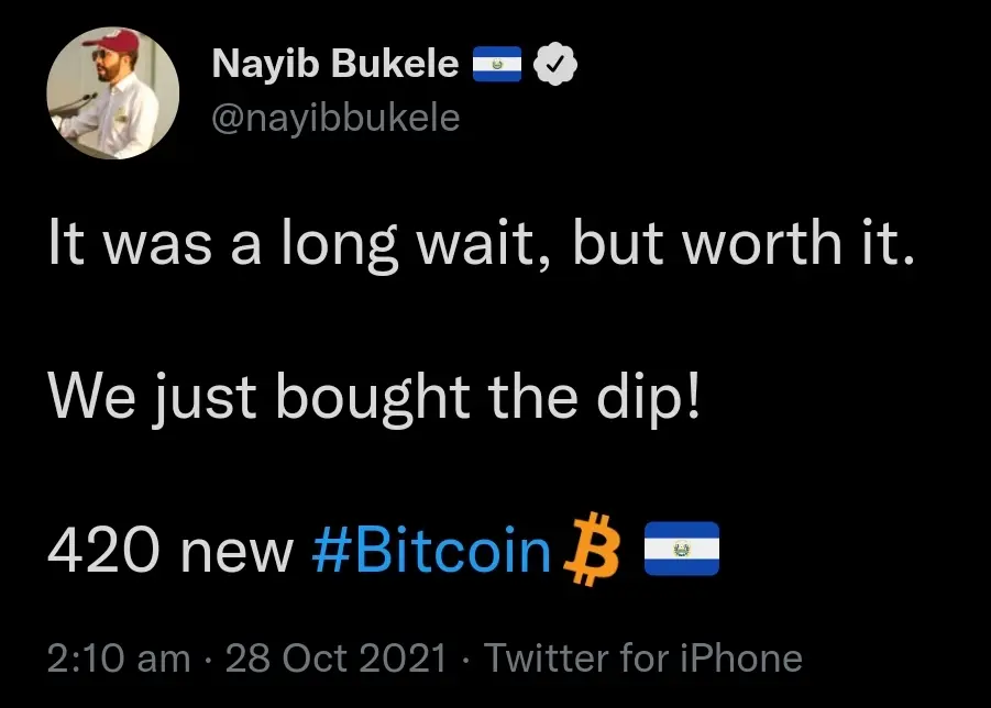 Twitter screenshot