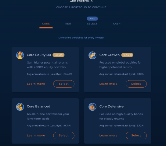 syfe portfolio