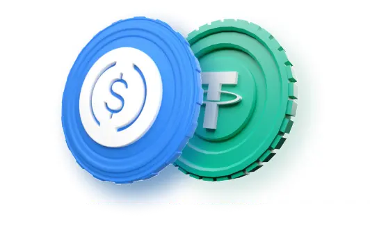 stablecoins, USDC, USDT