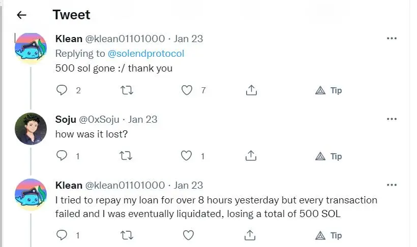solana, defi, solend, crypto, liquidation, tweet