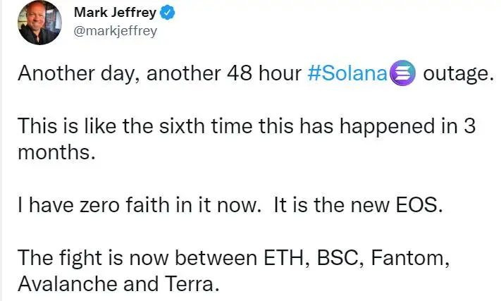 solana, crypto, blockchain, tweet