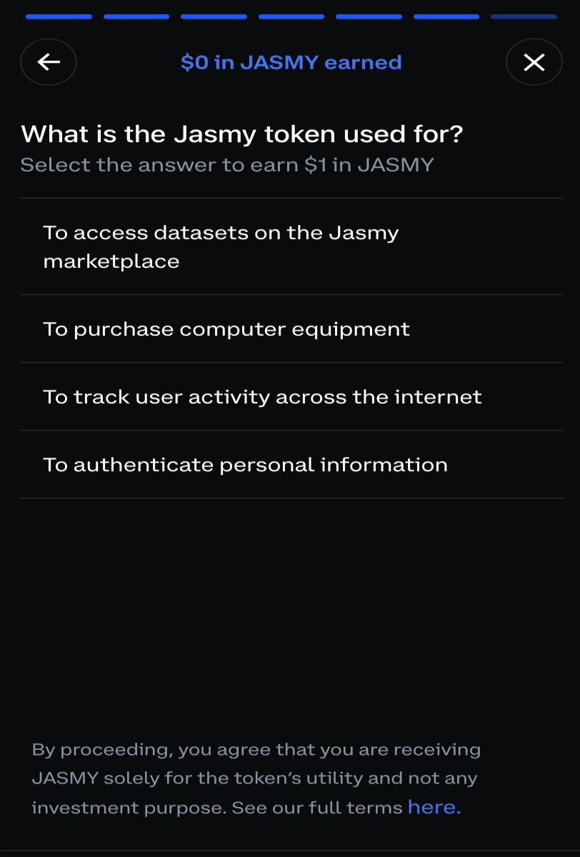 jasmy first