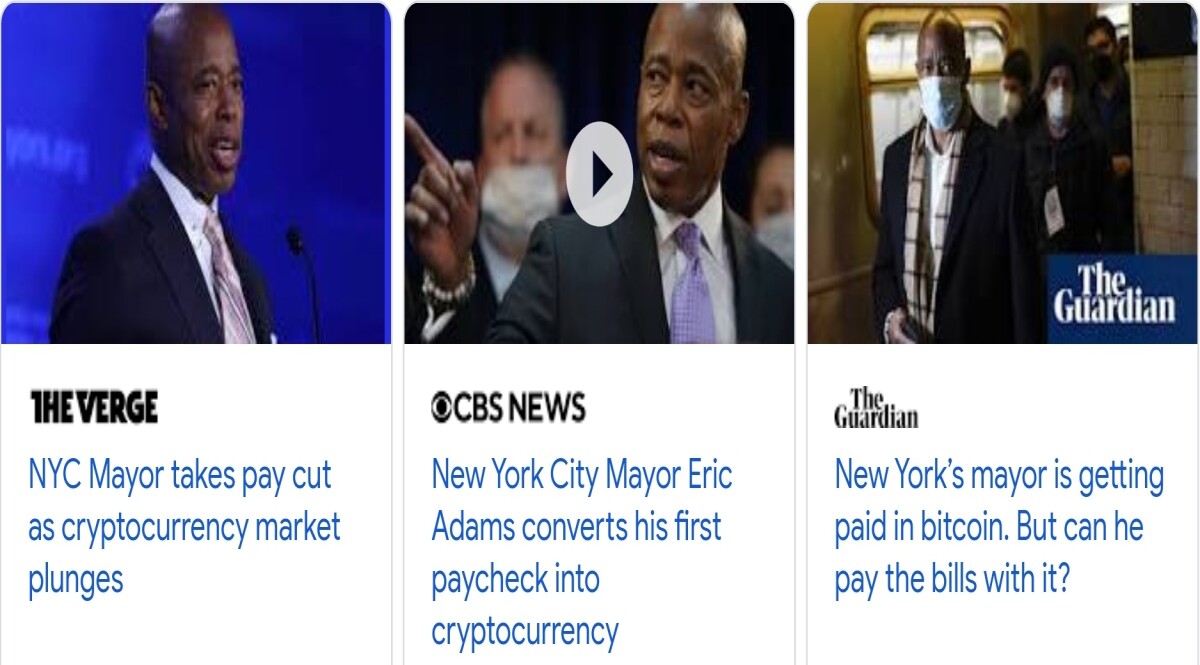 Google News screenshot