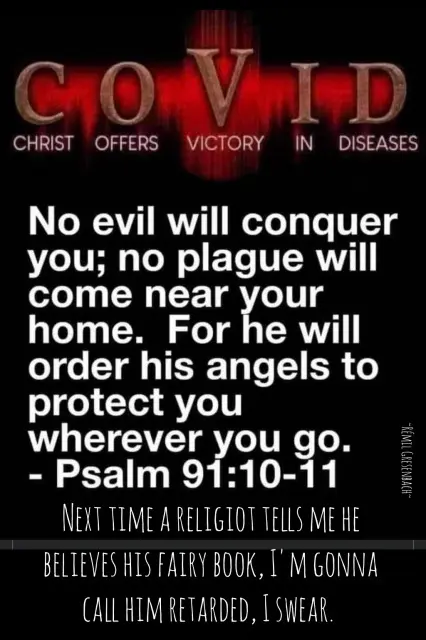No harm will come to you, Bible promises