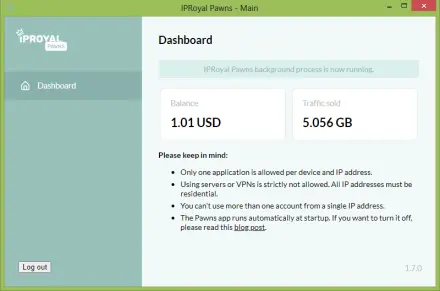 My Ip Royal Dashboard