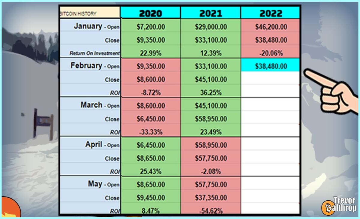 TREVOR BALTHROP BITCOIN ETHEREUM HISTORICAL MONTHLY DATA CHART CRYPTOCURRENCY PREDICTION TRADING INVESTING WHALE DEFI NFT THE REDHEAD