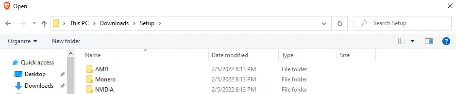 NVIDIA mining setup