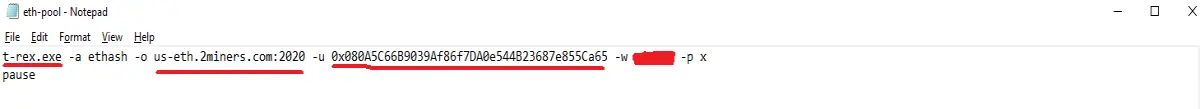 Completed .bat file setup